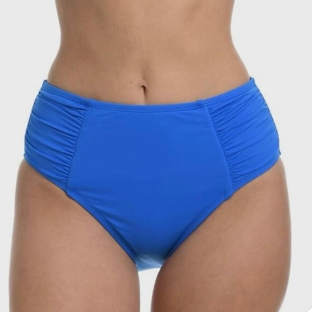 La Blanca Island Goddess High-Waist Bikini Bottom NWT